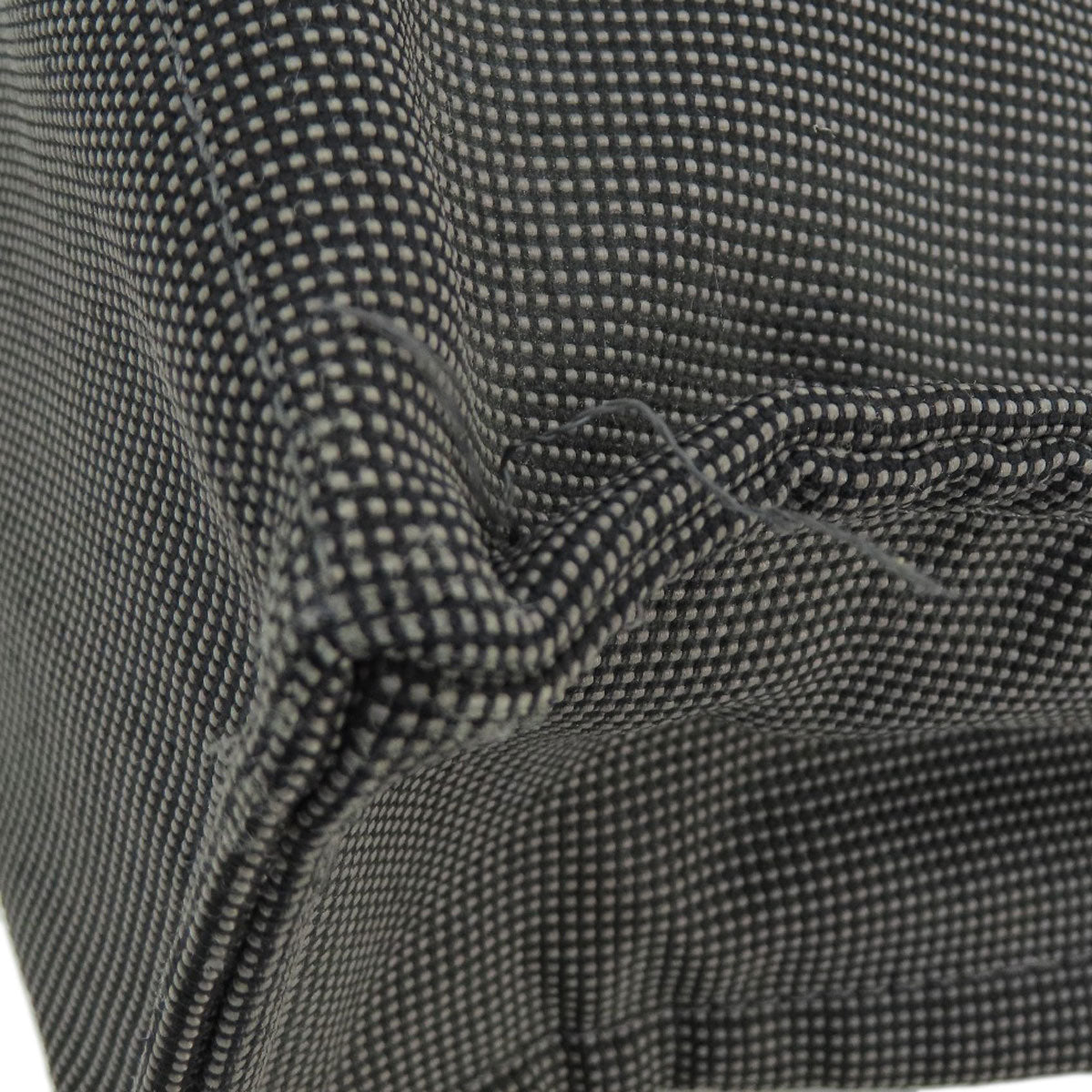 HERMES Tote Bag canvas gray Her Line Women Used