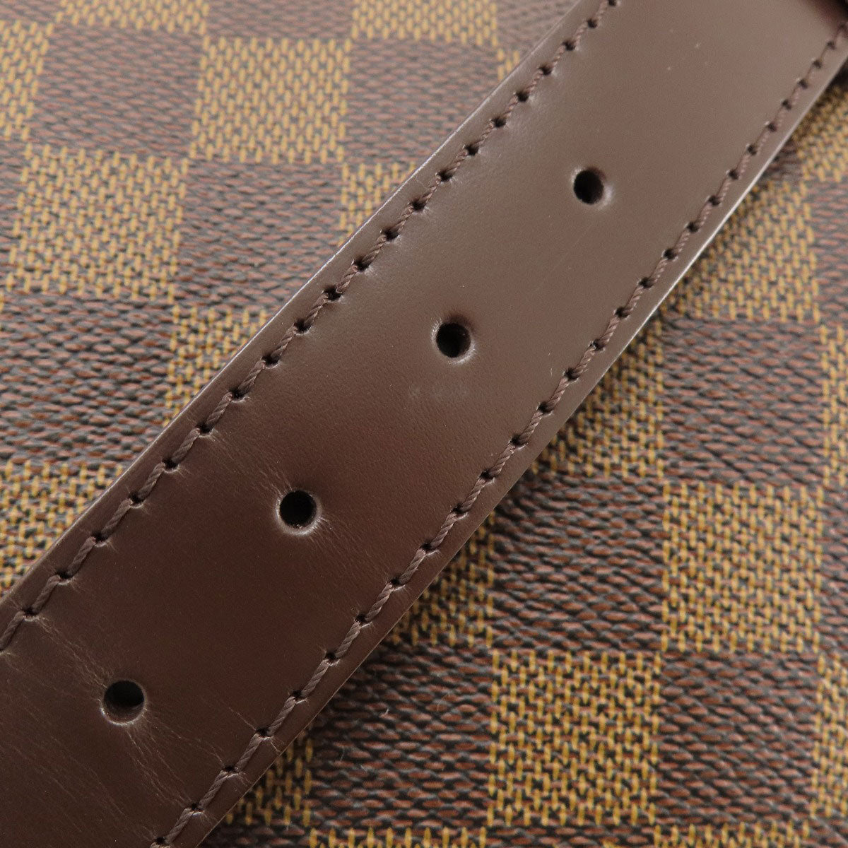 LOUIS VUITTON Boston Duffel bag N41414 Damier canvas Brown Keepall bandouliere55 Damier canvas