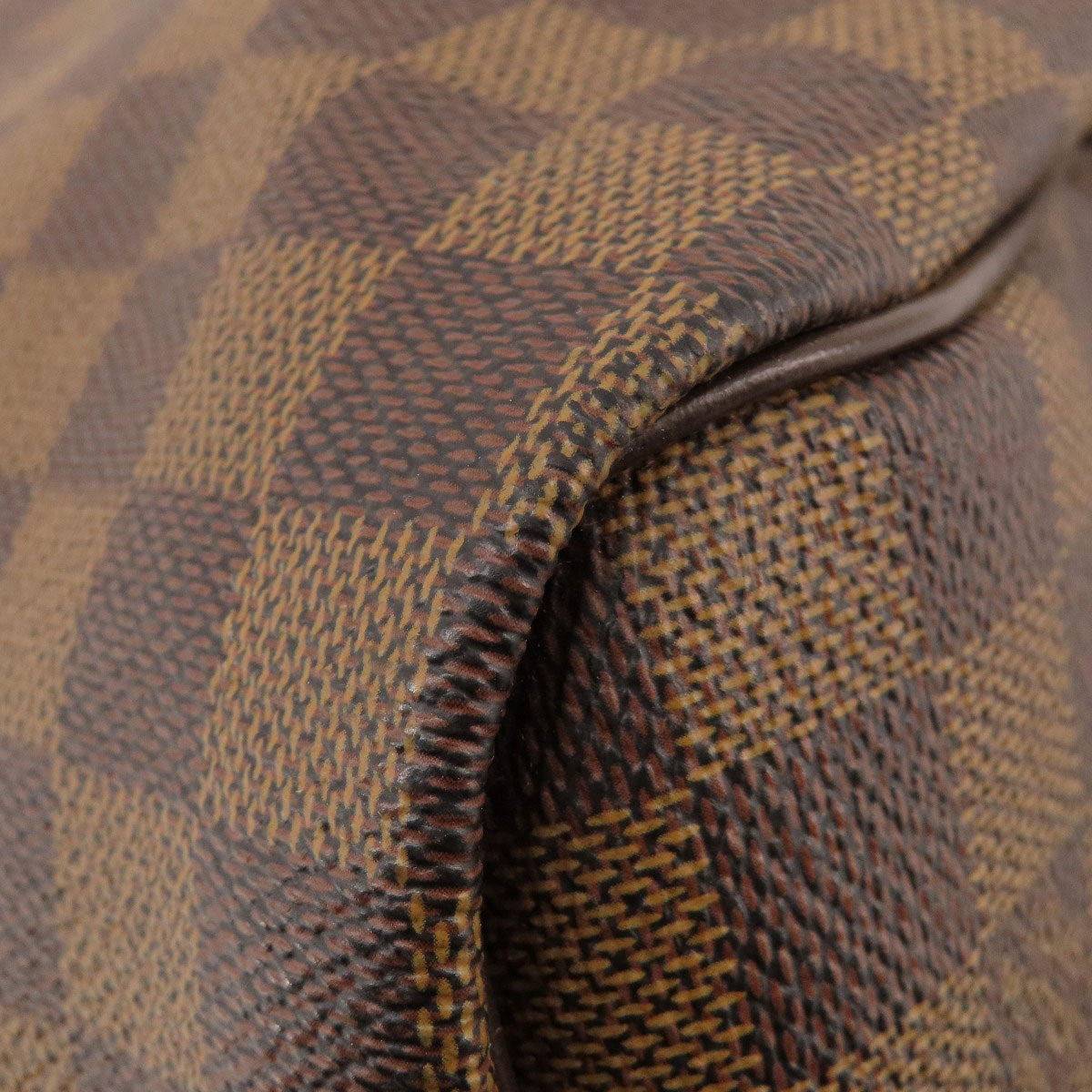 LOUIS VUITTON Boston Duffel bag N41414 Damier canvas Brown Keepall bandouliere55 Damier canvas
