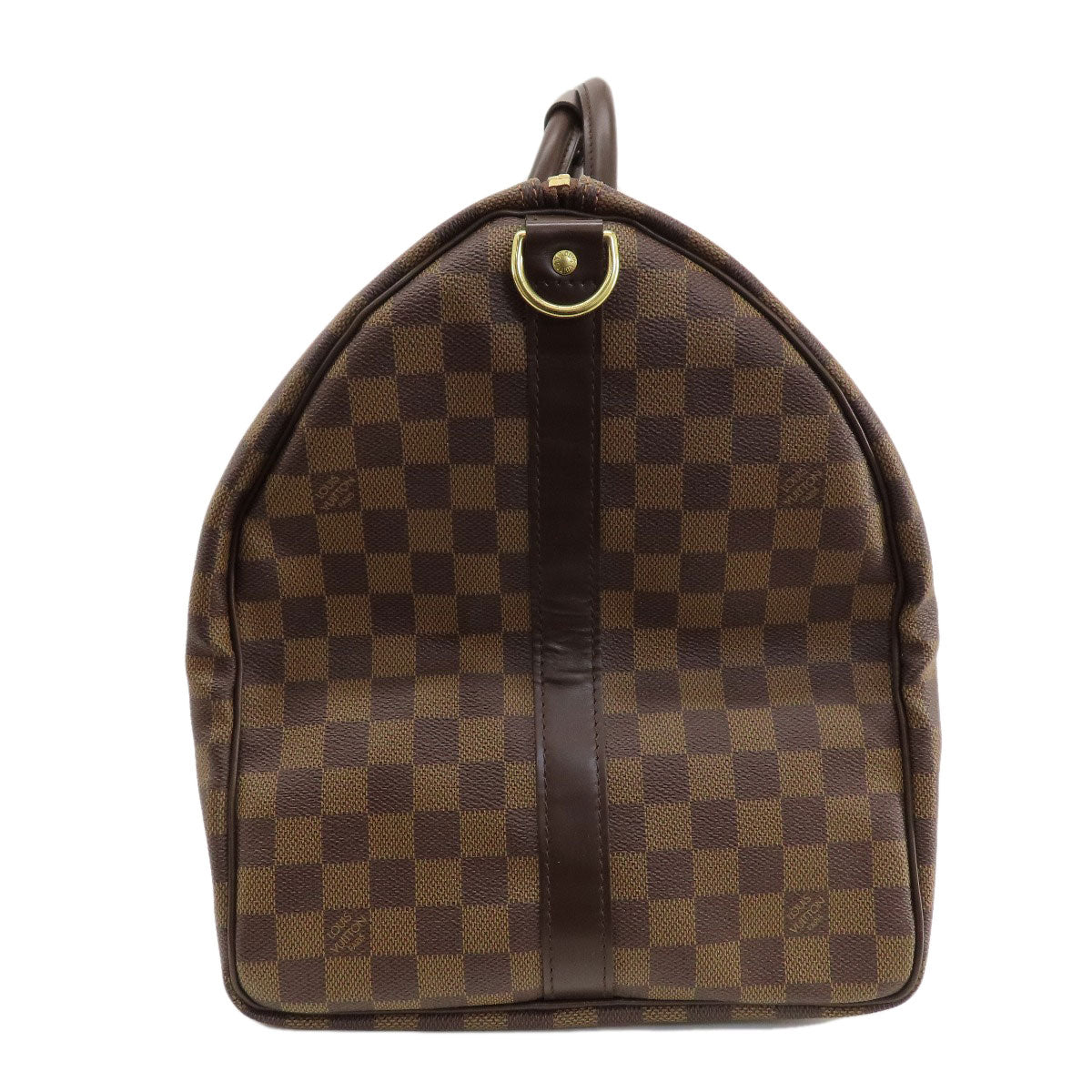 LOUIS VUITTON Boston Duffel bag N41414 Damier canvas Brown Keepall bandouliere55 Damier canvas