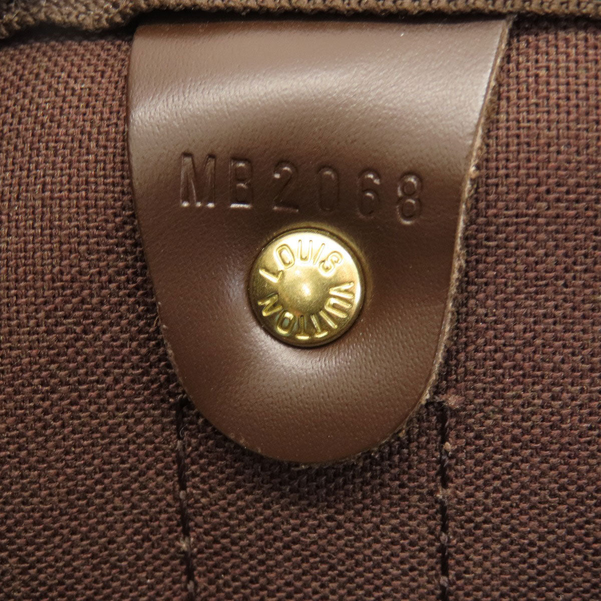 LOUIS VUITTON Boston Duffel bag N41414 Damier canvas Brown Keepall bandouliere55 Damier canvas