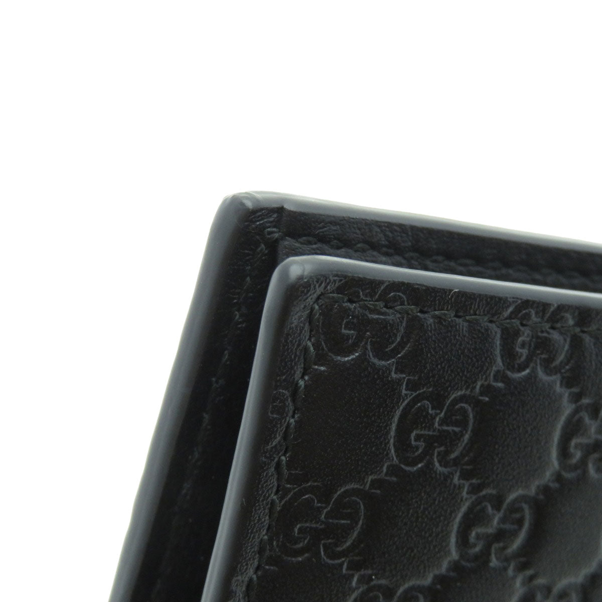 GUCCI Bifold Wallet 150413 Calfskin black micro sima outlet
