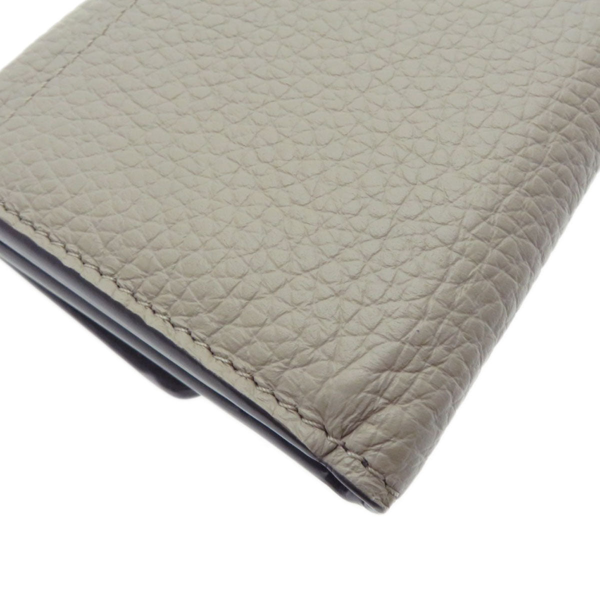 LOUIS VUITTON Bifold Wallet M68747 Taurillon Clemence beige Portefeuille Capucines XS Taurillon Clemence Women Used
