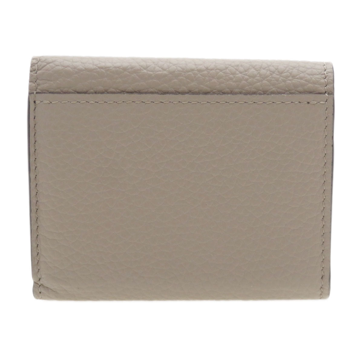 LOUIS VUITTON Bifold Wallet M68747 Taurillon Clemence beige Portefeuille Capucines XS Taurillon Clemence Women Used