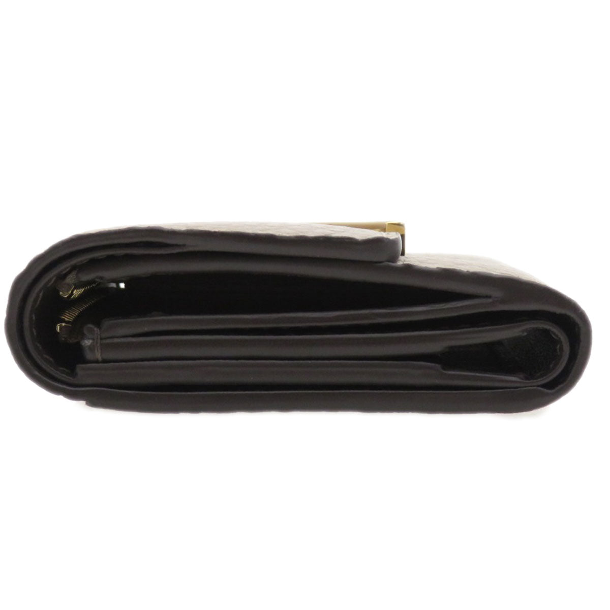 LOUIS VUITTON Bifold Wallet M68747 Taurillon Clemence beige Portefeuille Capucines XS Taurillon Clemence Women Used