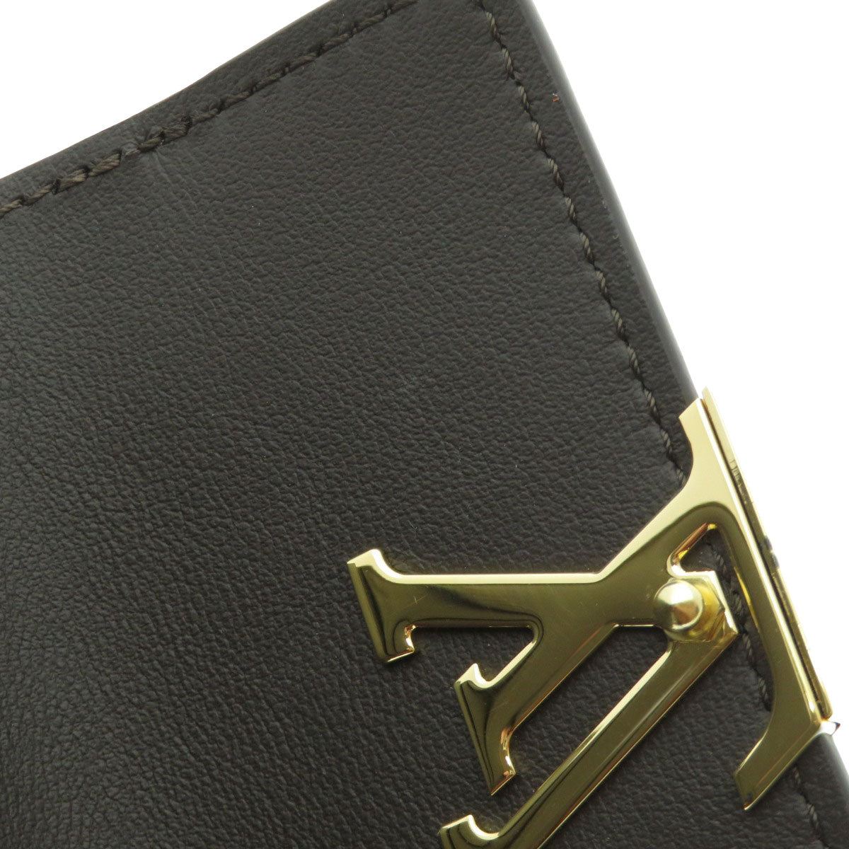 LOUIS VUITTON Bifold Wallet M68747 Taurillon Clemence beige Portefeuille Capucines XS Taurillon Clemence Women Used