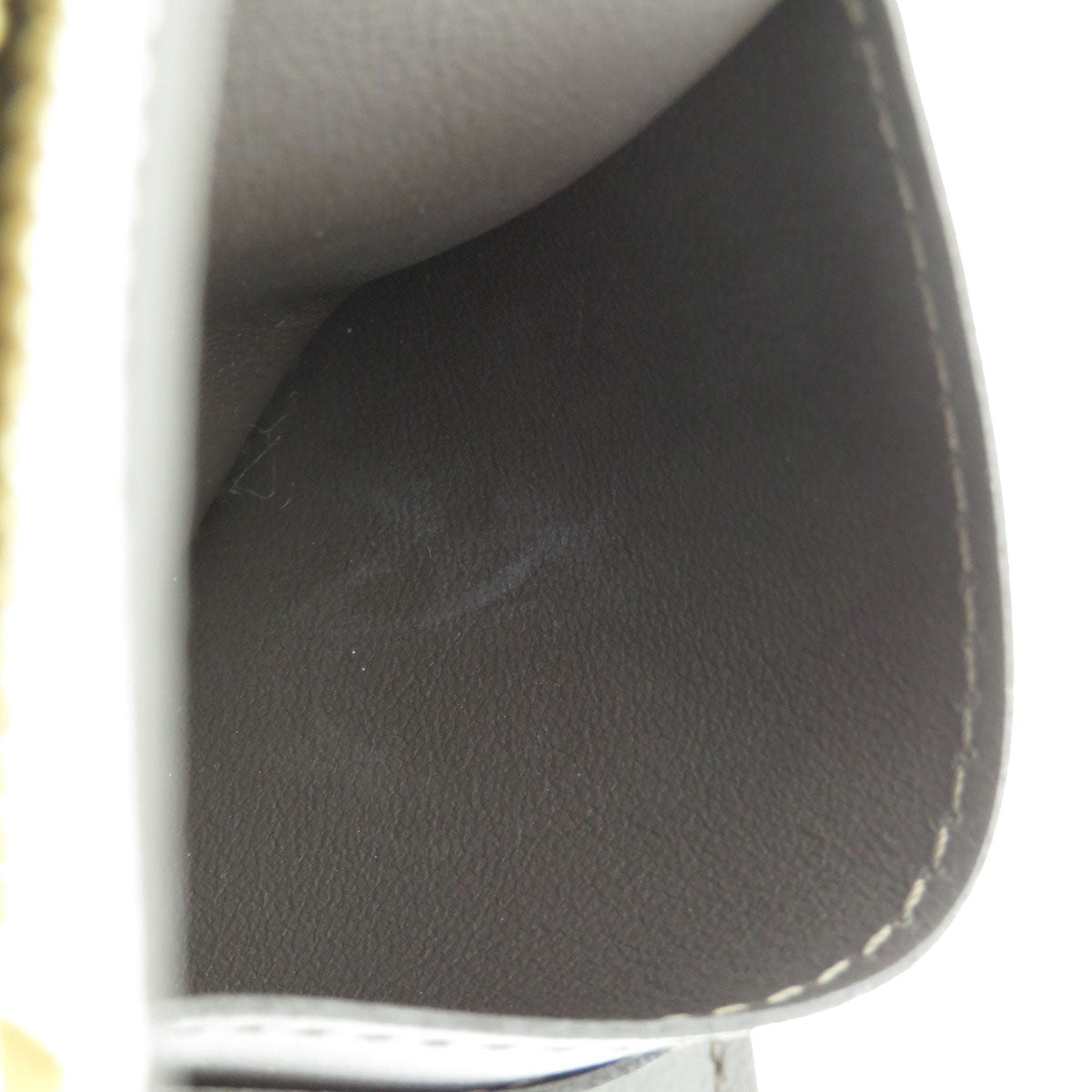 LOUIS VUITTON Bifold Wallet M68747 Taurillon Clemence beige Portefeuille Capucines XS Taurillon Clemence Women Used