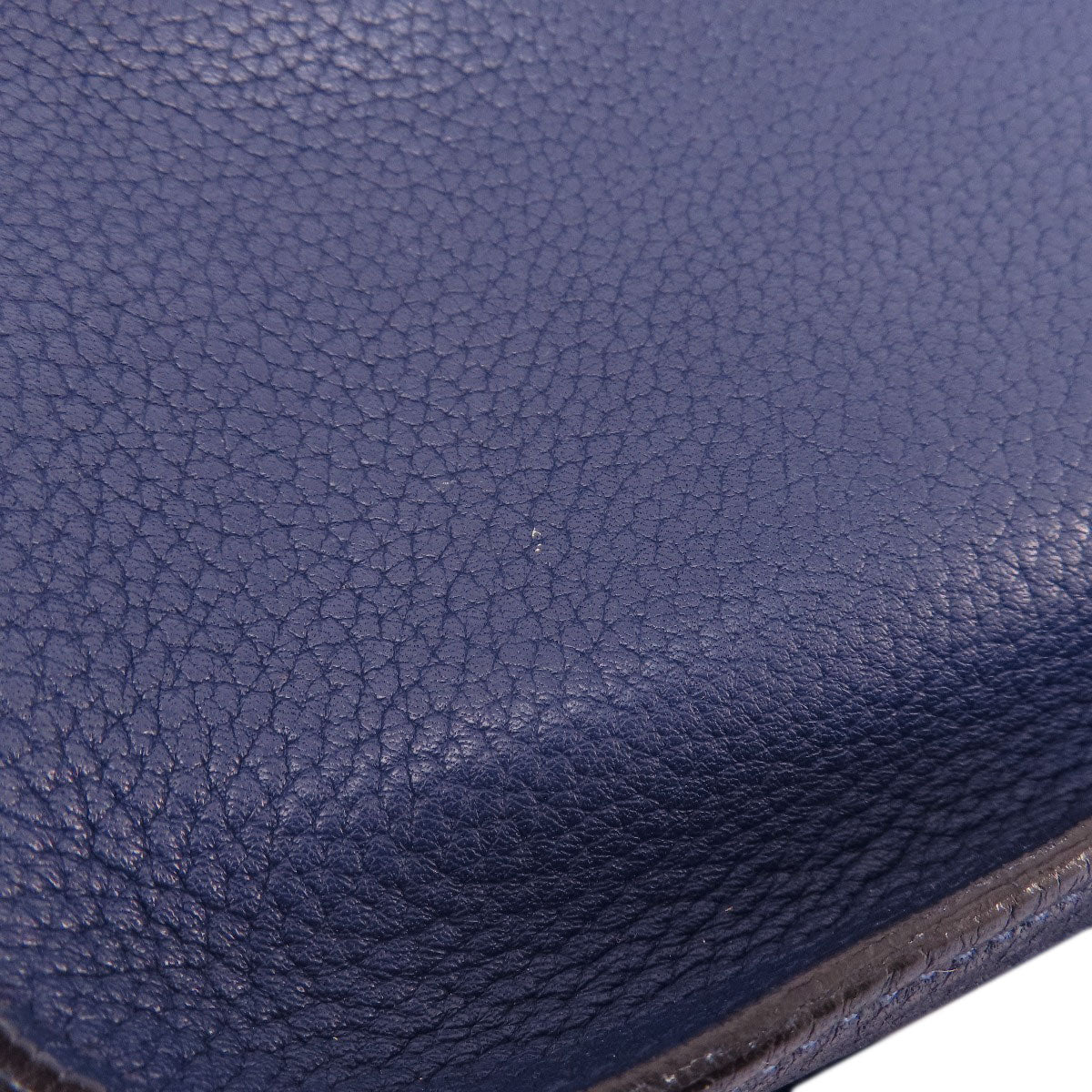 HERMES Shoulder Bag Taurillon Clemence blue Gypsiere 28 Blue Nuit SilverMetal Women Used