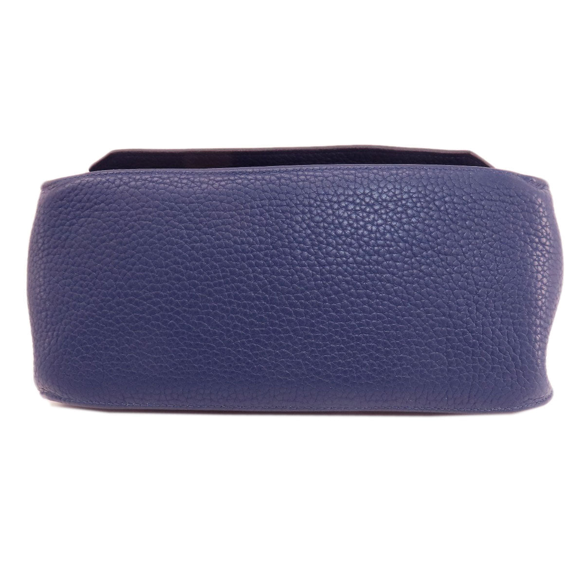 HERMES Shoulder Bag Taurillon Clemence blue Gypsiere 28 Blue Nuit SilverMetal Women Used