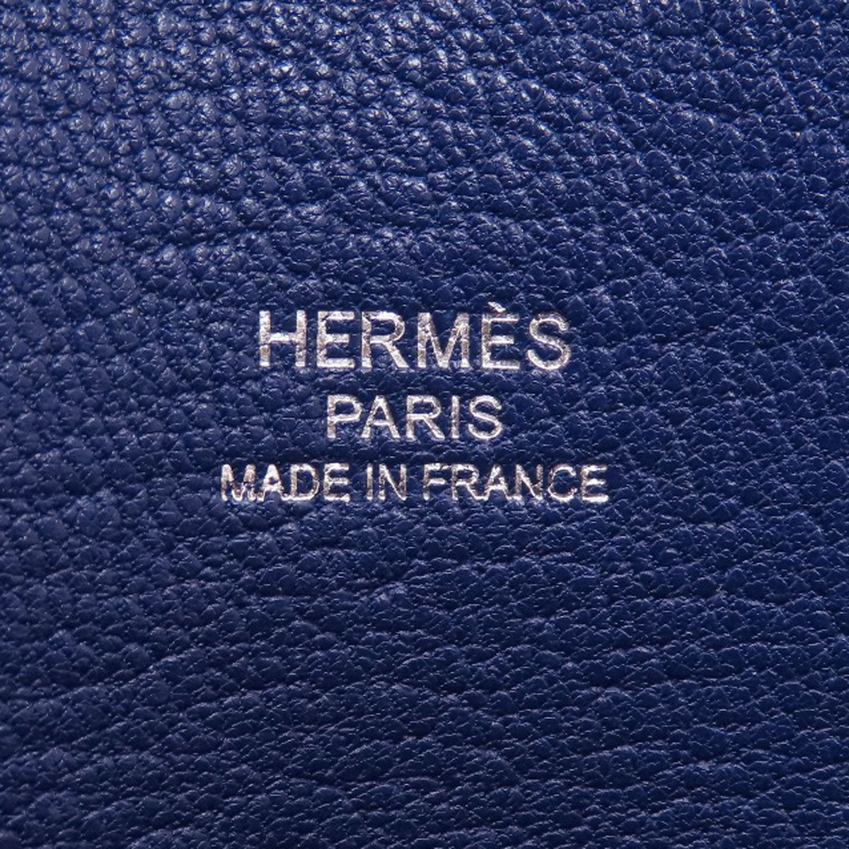 HERMES Shoulder Bag Taurillon Clemence blue Gypsiere 28 Blue Nuit SilverMetal Women Used