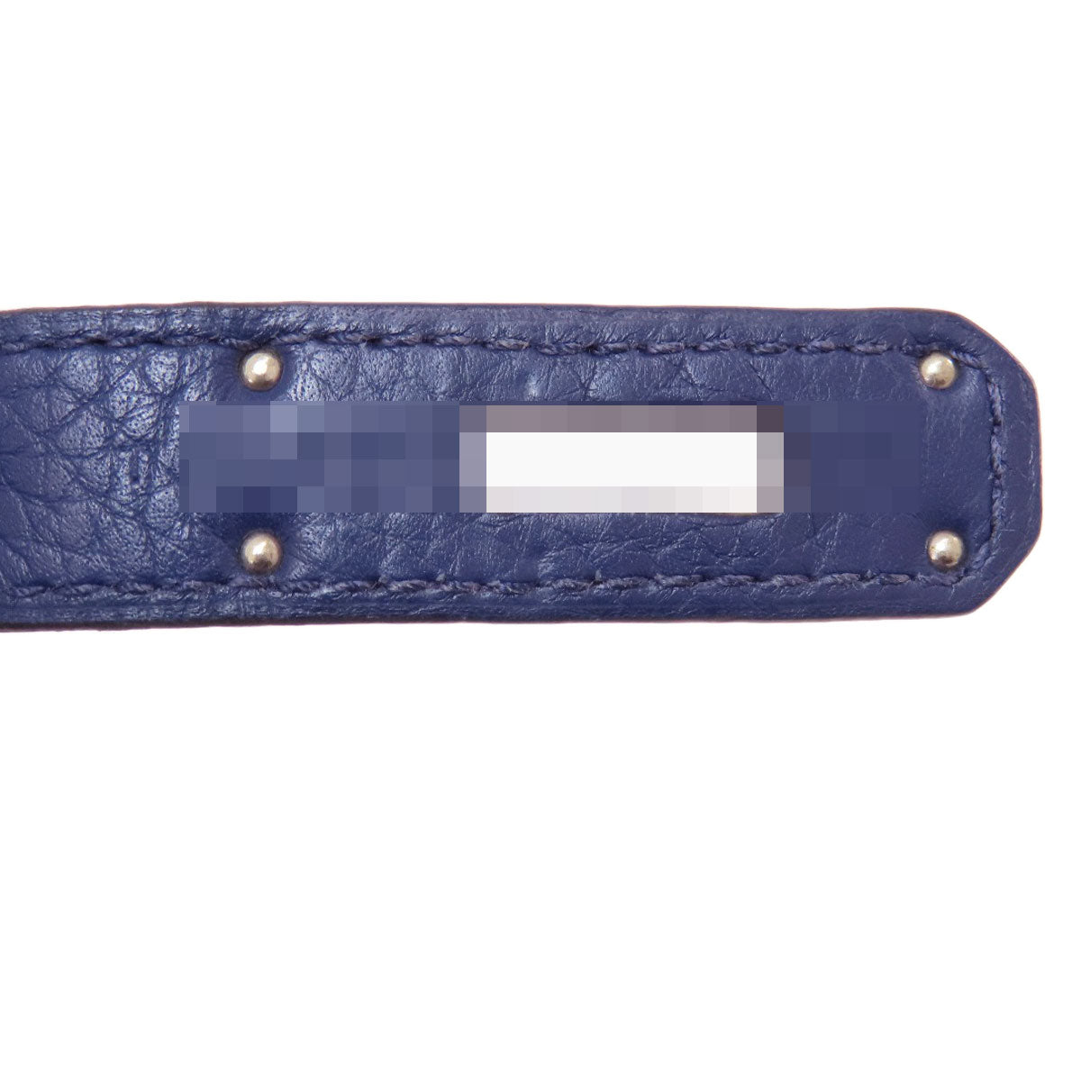 HERMES Shoulder Bag Taurillon Clemence blue Gypsiere 28 Blue Nuit SilverMetal Women Used