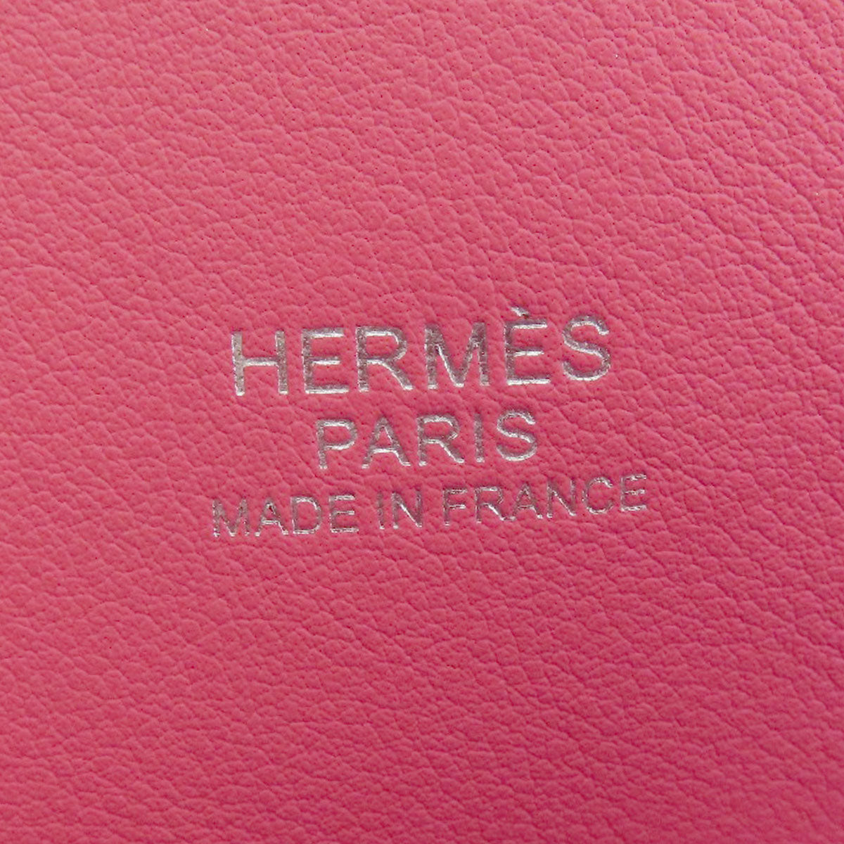 HERMES Handbag Taurillon Clemence pink Bolide 31 Rose Azalee Silver Metal Women Used