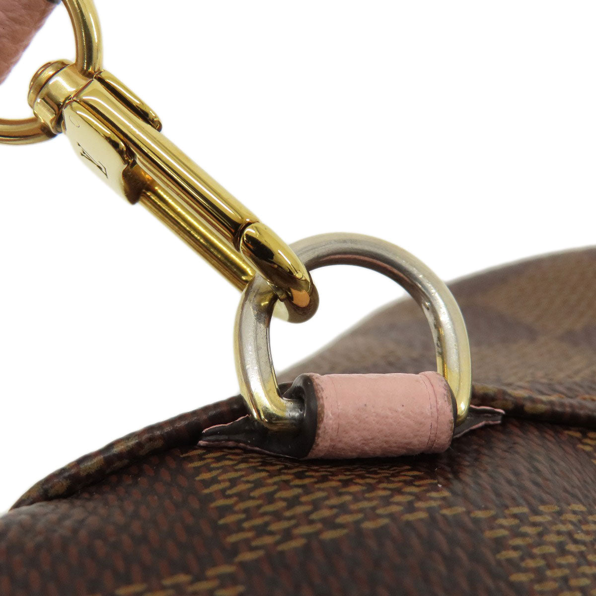 LOUIS VUITTON Backpack N42262 Damier canvas Brown Clapton Damier Ebene Women Used