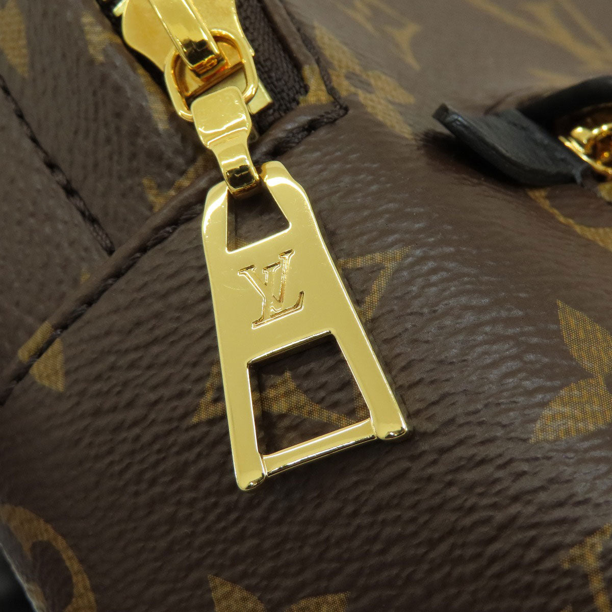 LOUIS VUITTON Backpack M44870 Monogram Canvas , Monogram Reverse Brown Palm Springs Backpack PM Monogram Women Used