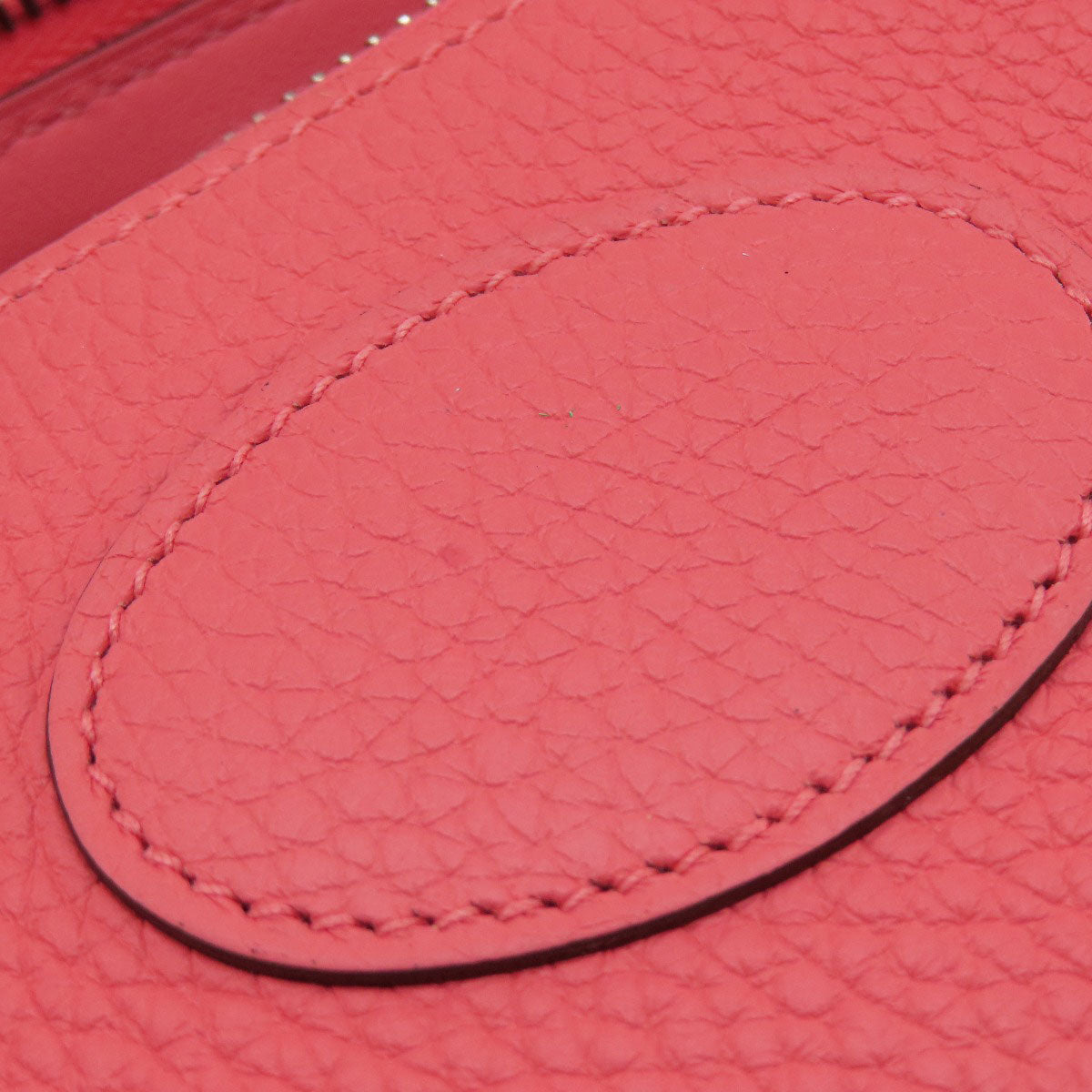 HERMES Handbag Taurillon Clemence pink Bolide 31 Rose Azalee Silver Metal Women Used