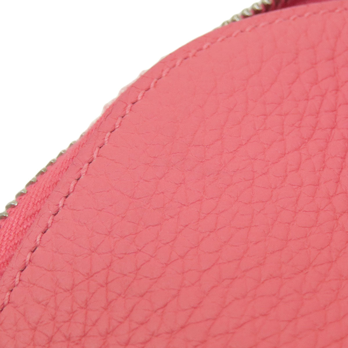 HERMES Handbag Taurillon Clemence pink Bolide 31 Rose Azalee Silver Metal Women Used