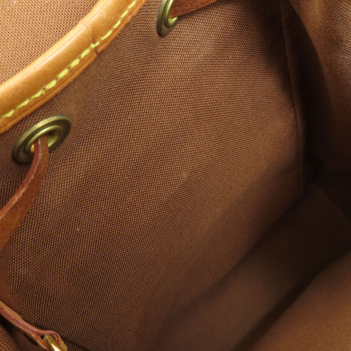 LOUIS VUITTON Backpack M51137 Monogram canvas Brown Mini Montsouris Monogram
