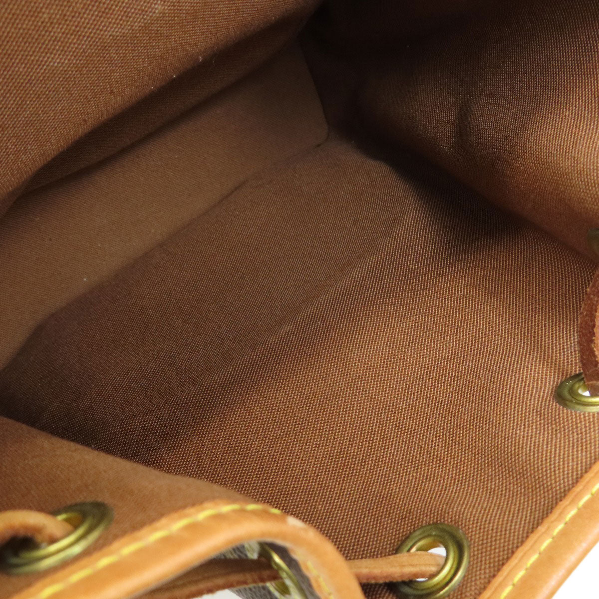 LOUIS VUITTON Backpack M51137 Monogram canvas Brown Mini Montsouris Monogram