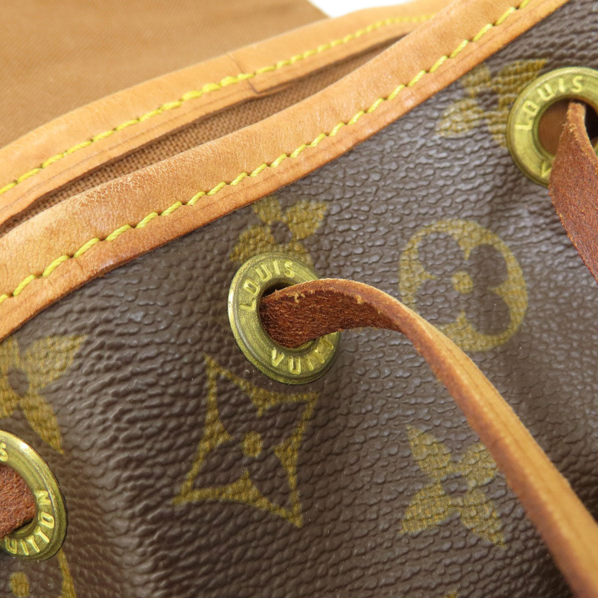 LOUIS VUITTON Backpack M51137 Monogram canvas Brown Mini Montsouris Monogram
