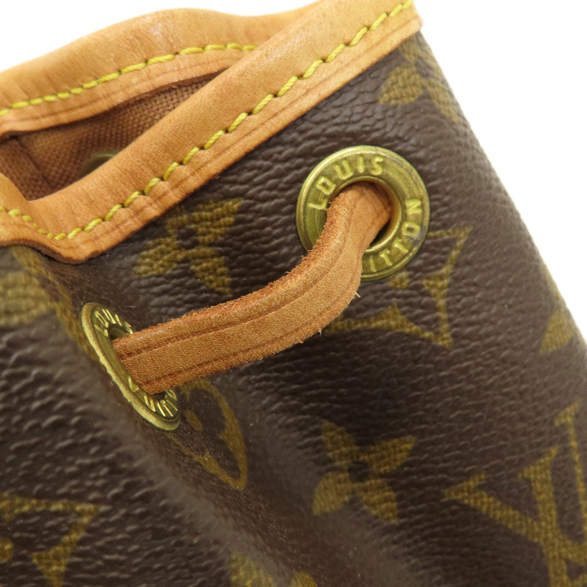 LOUIS VUITTON Backpack M51137 Monogram canvas Brown Mini Montsouris Monogram