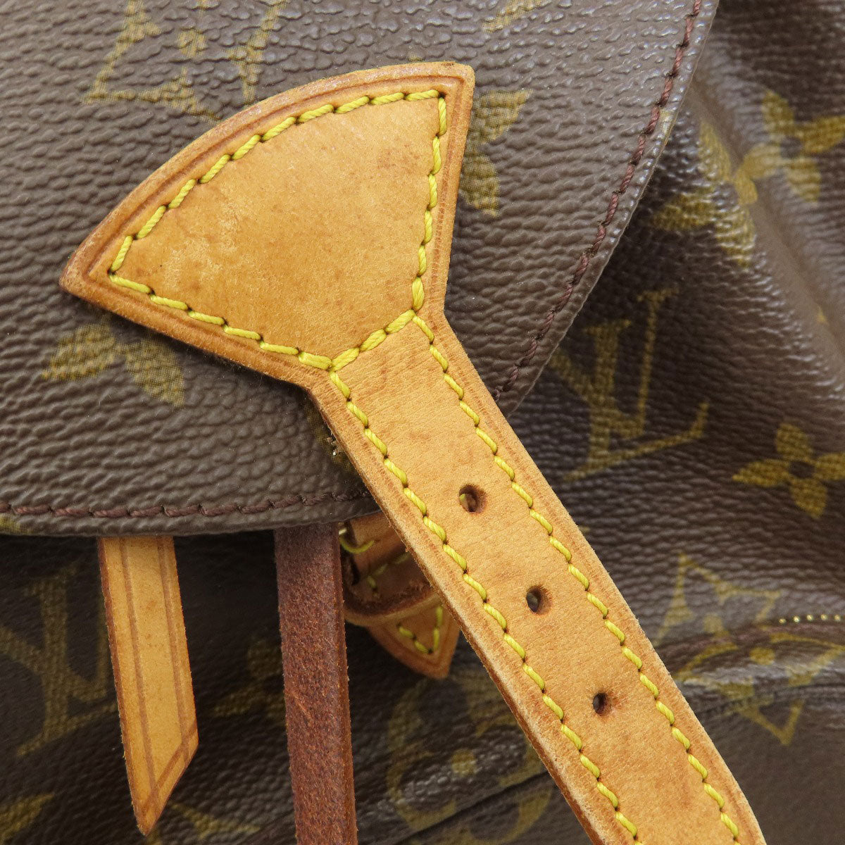 LOUIS VUITTON Backpack M51137 Monogram canvas Brown Mini Montsouris Monogram