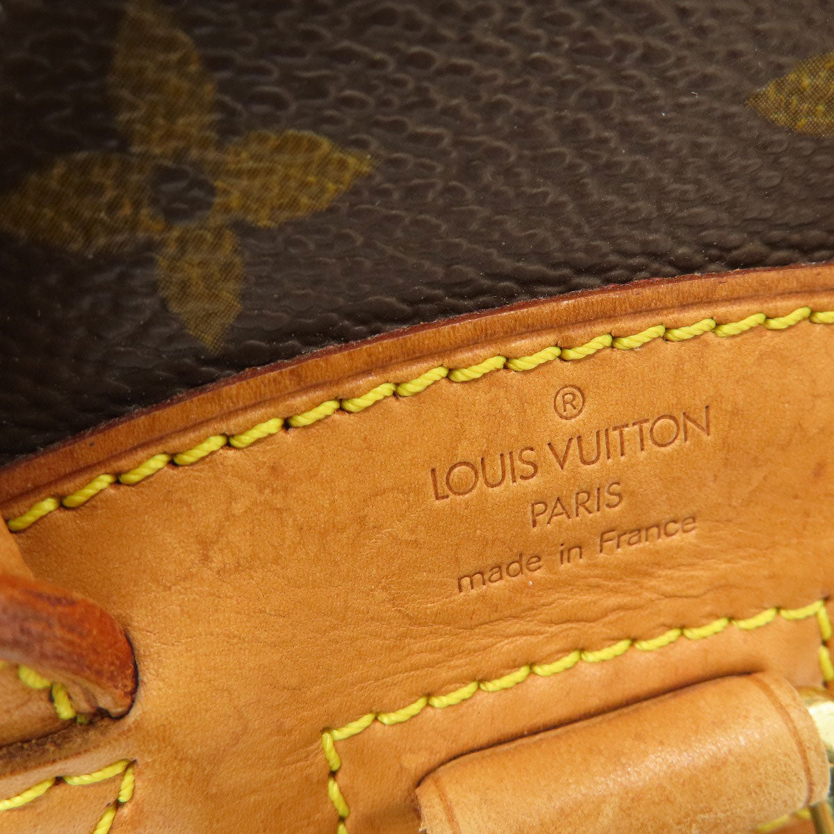 LOUIS VUITTON Backpack M51137 Monogram canvas Brown Mini Montsouris Monogram