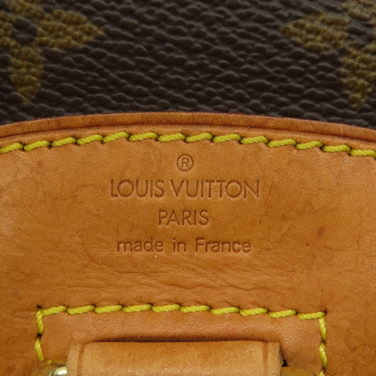 LOUIS VUITTON Backpack M51137 Monogram canvas Brown Mini Montsouris Monogram