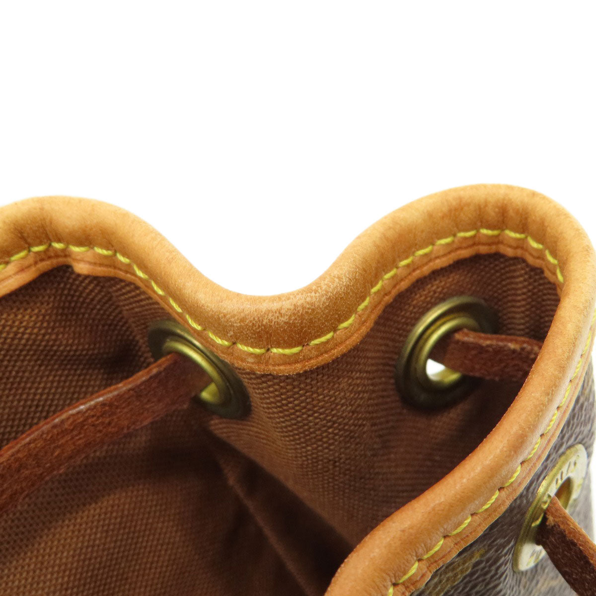 LOUIS VUITTON Backpack M51137 Monogram canvas Brown Mini Montsouris Monogram