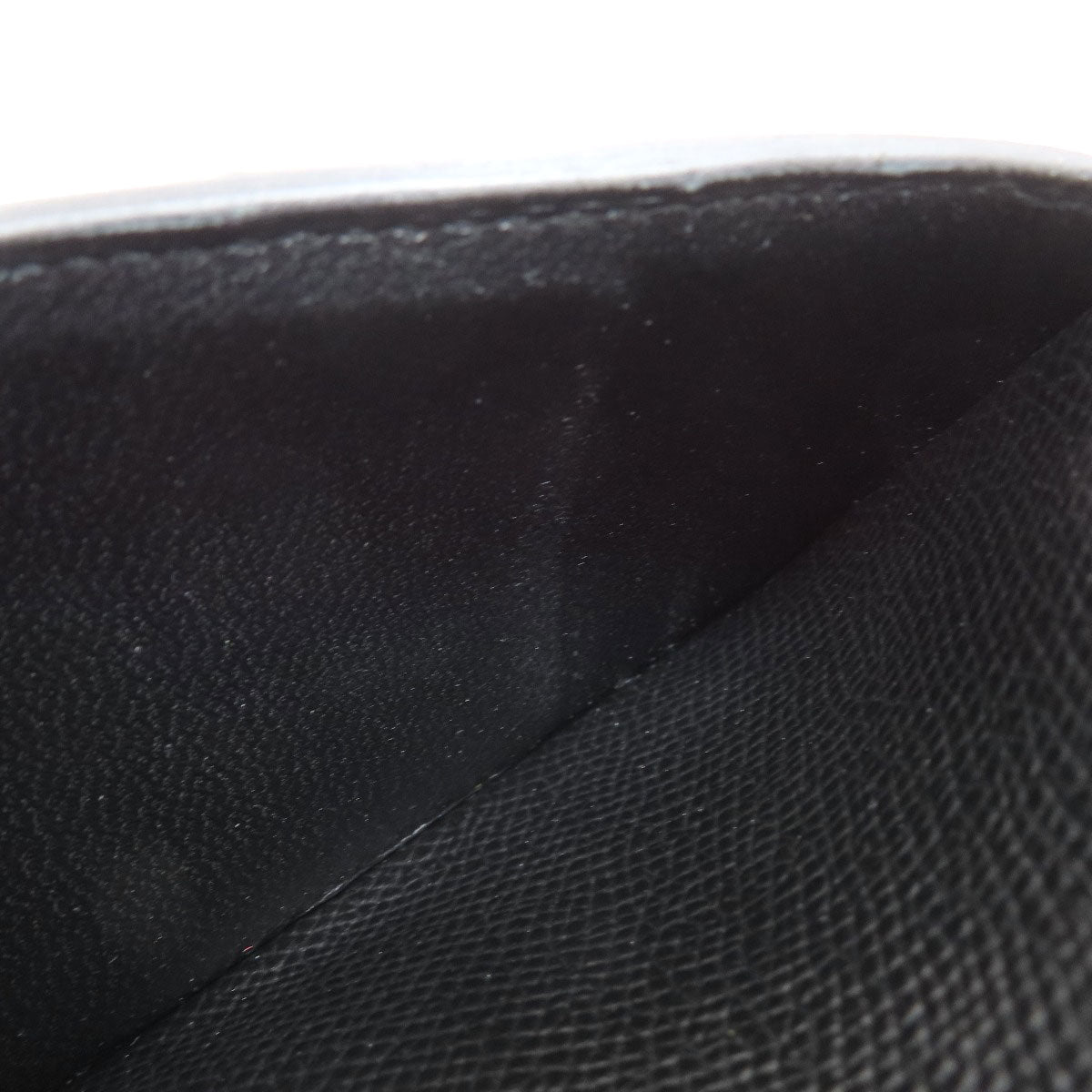 HERMES Bifold Wallet Epsom black Bearn Compact Black SilverMetal