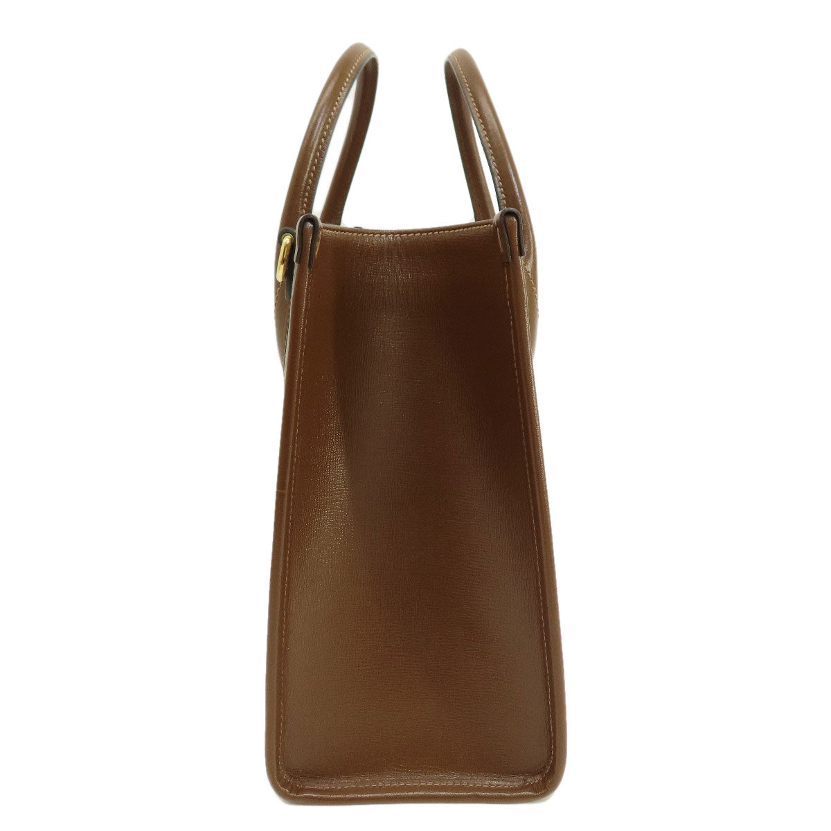 GUCCI Handbag 659983 PVC Brown GG 2WAY Women Used
