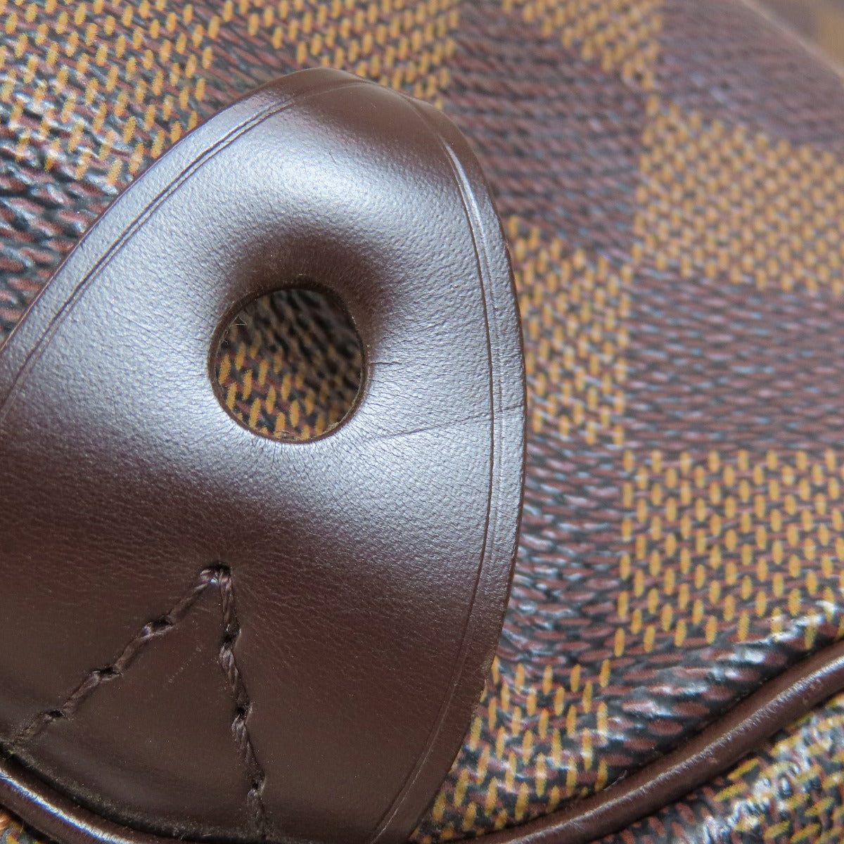 LOUIS VUITTON Boston Duffel bag N41531 Damier canvas Brown Speedy 30 Damier Ebenu Women Used