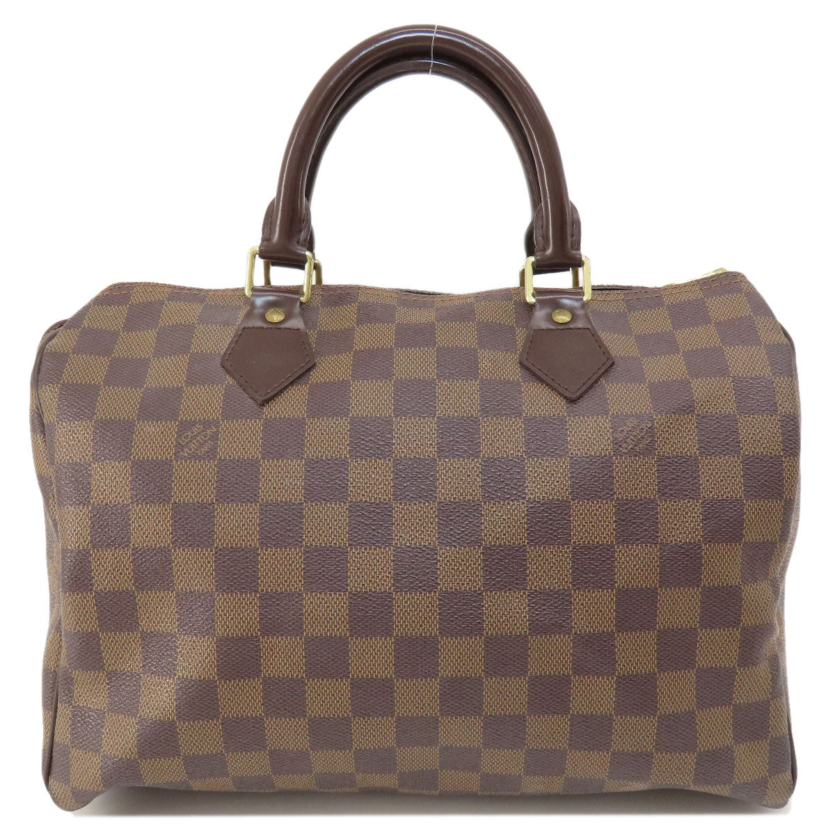 LOUIS VUITTON Boston Duffel bag N41531 Damier canvas Brown Speedy 30 Damier Ebenu Women Used