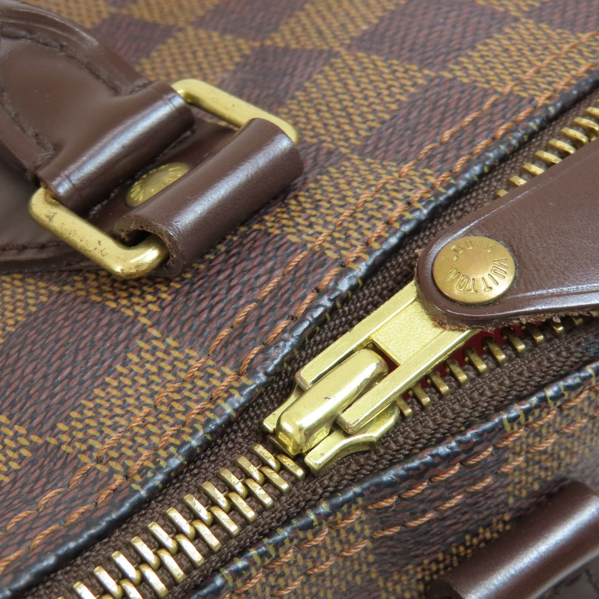 LOUIS VUITTON Boston Duffel bag N41531 Damier canvas Brown Speedy 30 Damier Ebenu Women Used