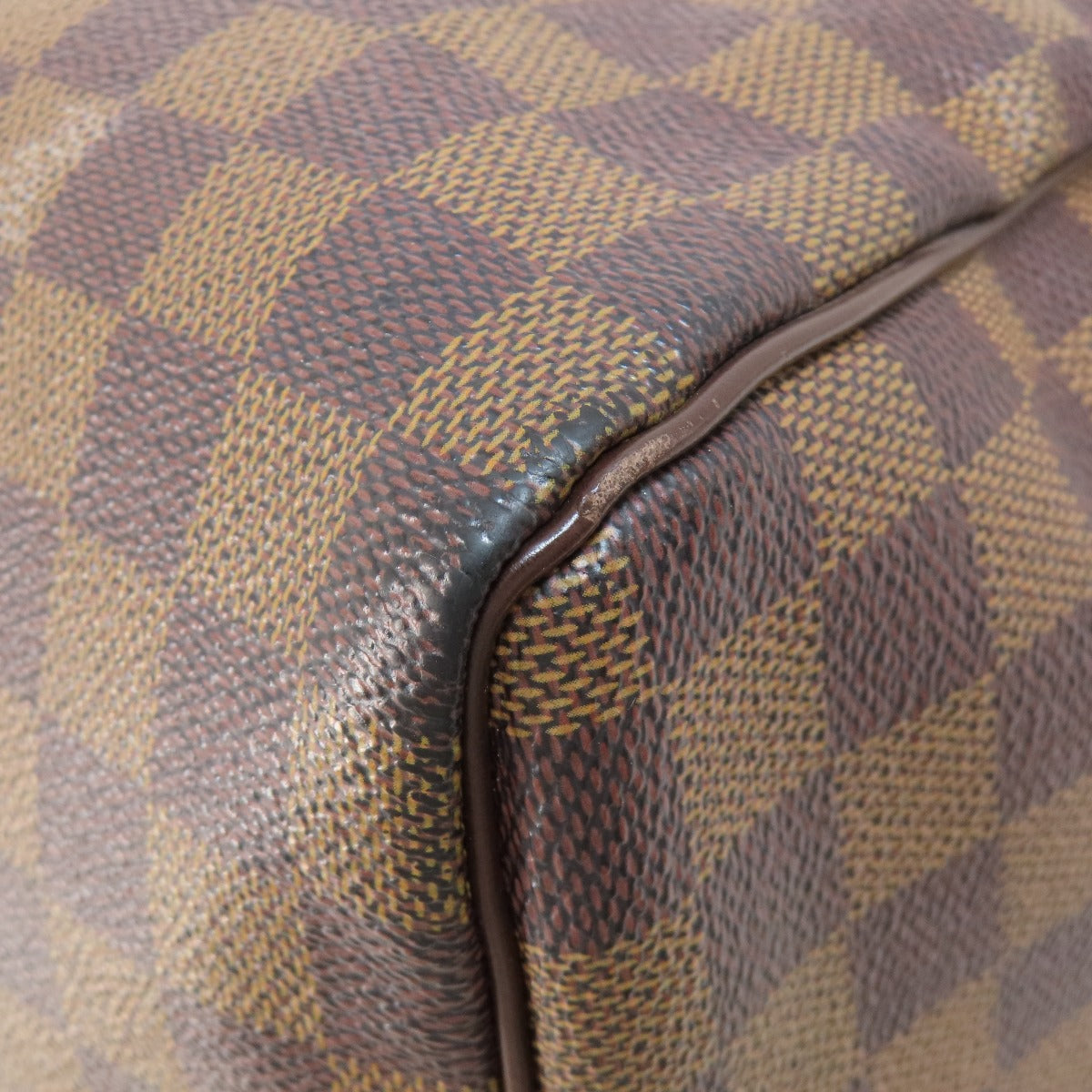 LOUIS VUITTON Boston Duffel bag N41531 Damier canvas Brown Speedy 30 Damier Ebenu Women Used