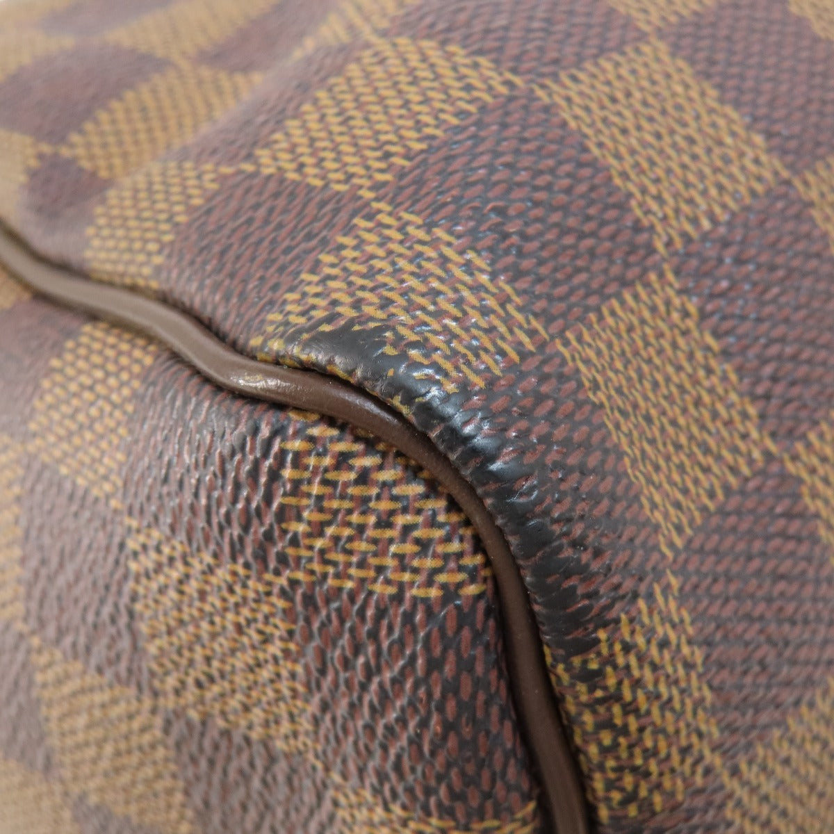 LOUIS VUITTON Boston Duffel bag N41531 Damier canvas Brown Speedy 30 Damier Ebenu Women Used