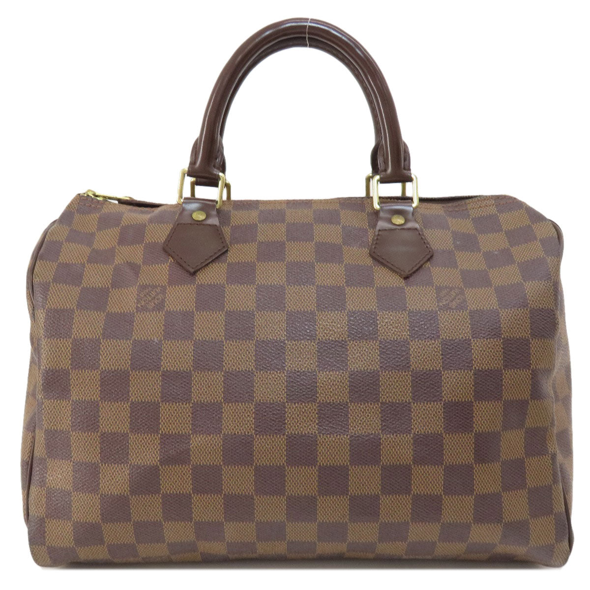 LOUIS VUITTON Boston Duffel bag N41531 Damier canvas Brown Speedy 30 Damier Ebenu Women Used
