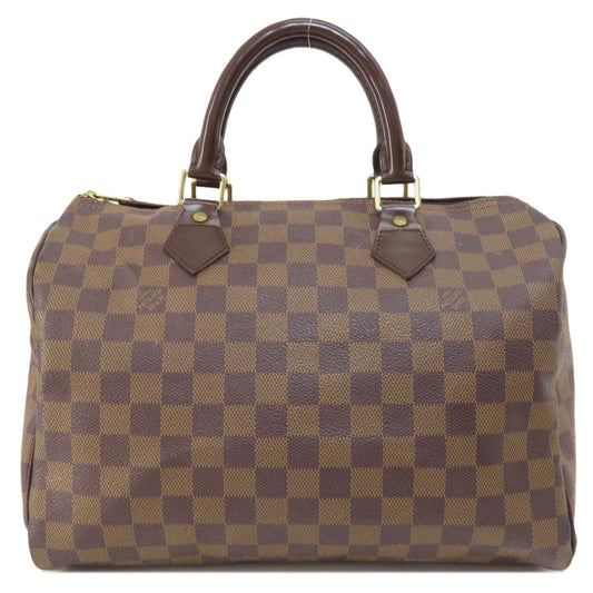 LOUIS VUITTON Boston Duffel bag N41531 Damier canvas Brown Speedy 30 Damier Ebenu Women Used
