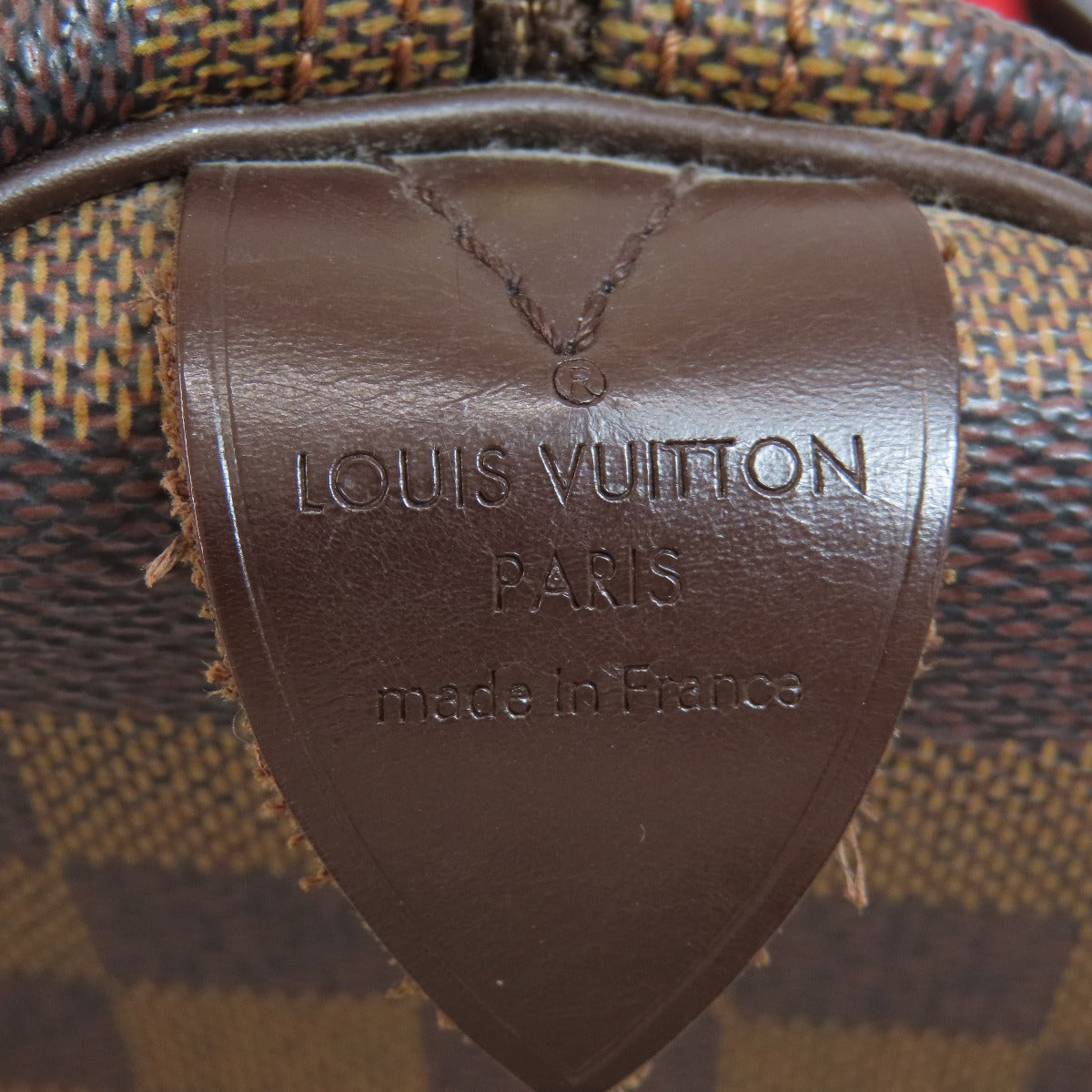 LOUIS VUITTON Boston Duffel bag N41531 Damier canvas Brown Speedy 30 Damier Ebenu Women Used