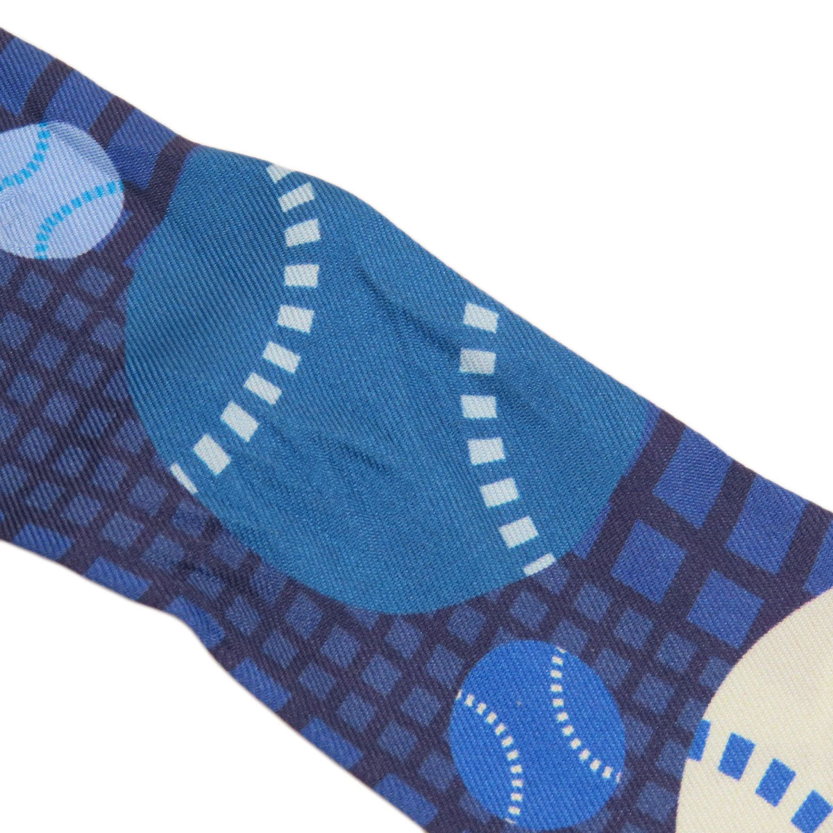 HERMES scarf silk Navy Twilly