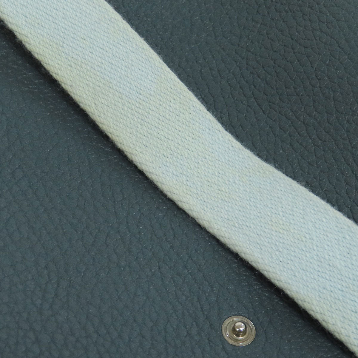 HERMES Shoulder Bag Taurillon Clemence blue Evelyn TPM SilverMetal Women Used