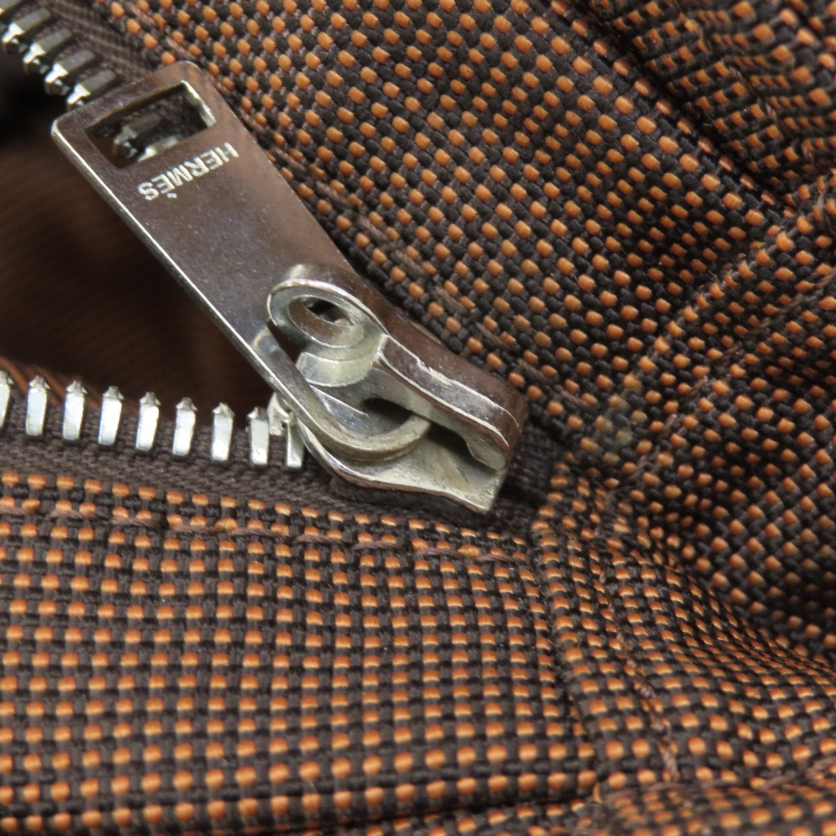 HERMES Tote Bag leather Brown Her Line Women Used
