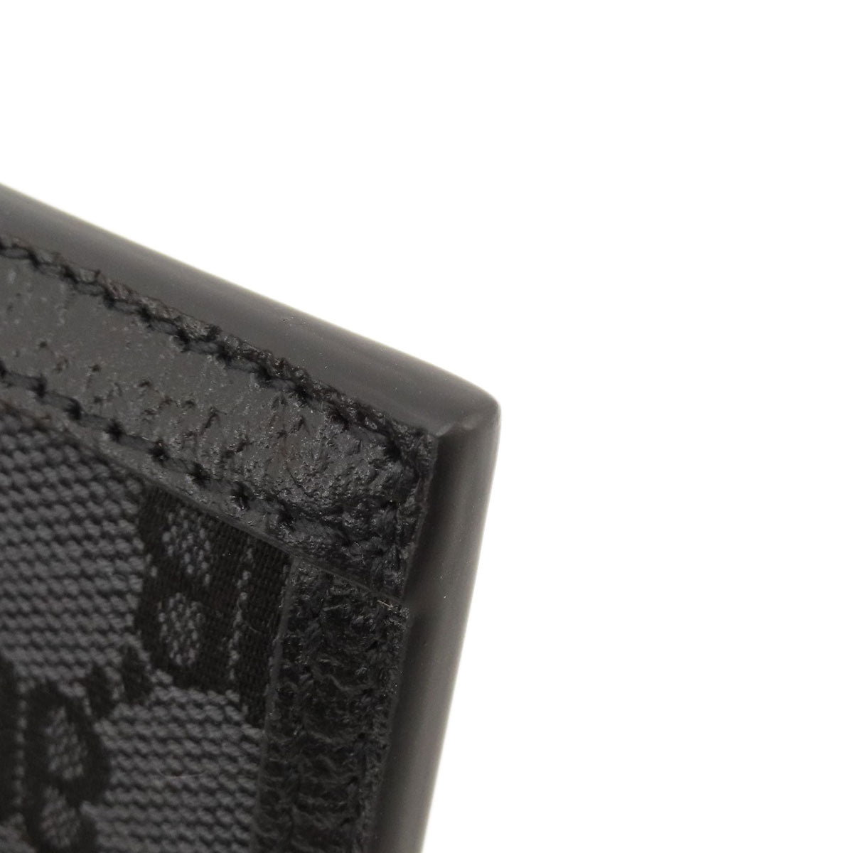 BALENCIAGA Card Case 680386 canvas black Gucci x Balenciaga Hacker