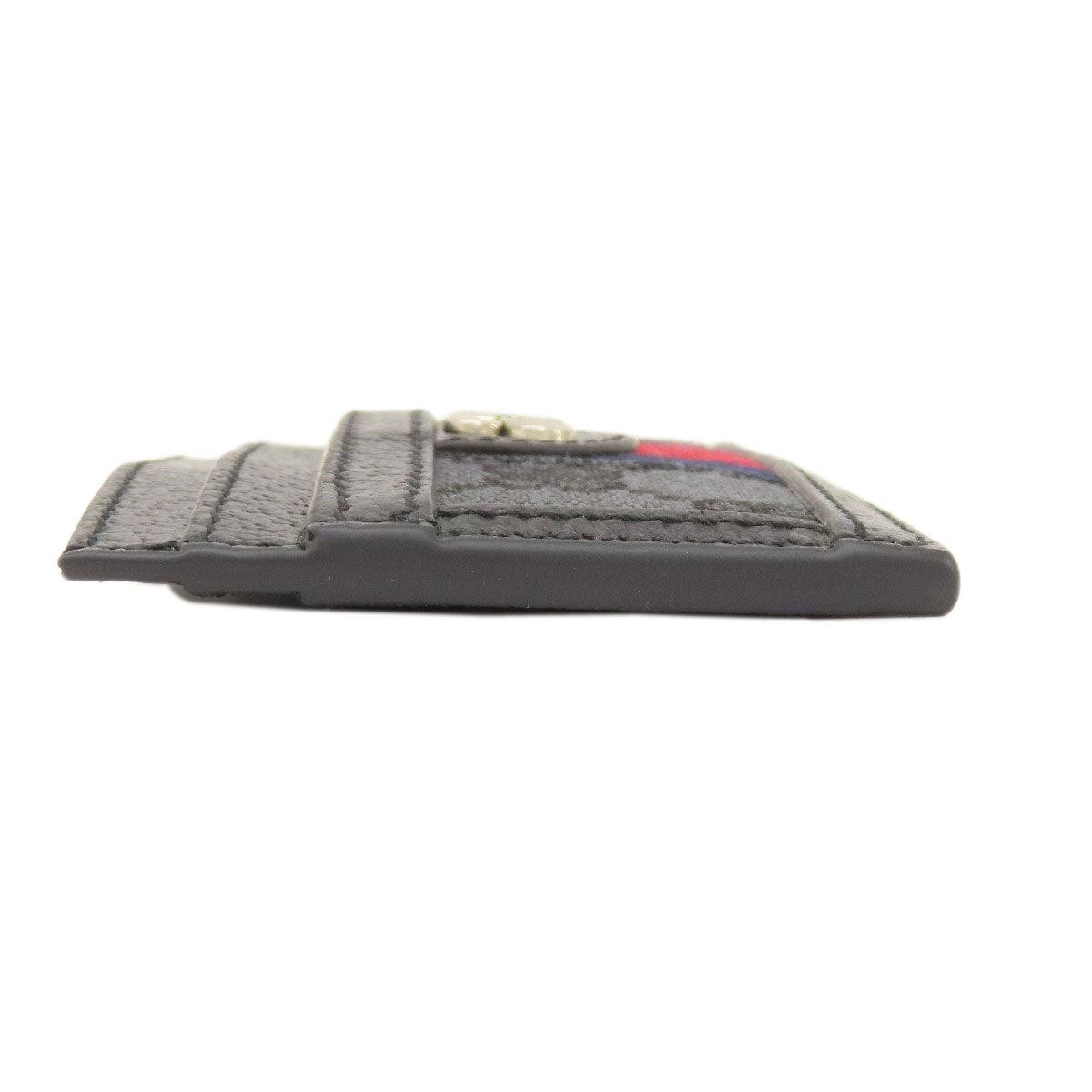 BALENCIAGA Card Case 680386 canvas black Gucci x Balenciaga Hacker