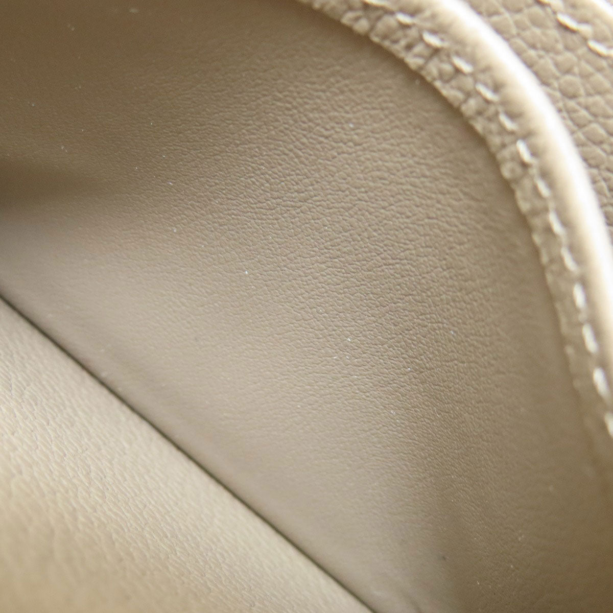 LOUIS VUITTON Coin case M68696 Ann Platt beige Zippy Coin Purse Tourterelle Women Used