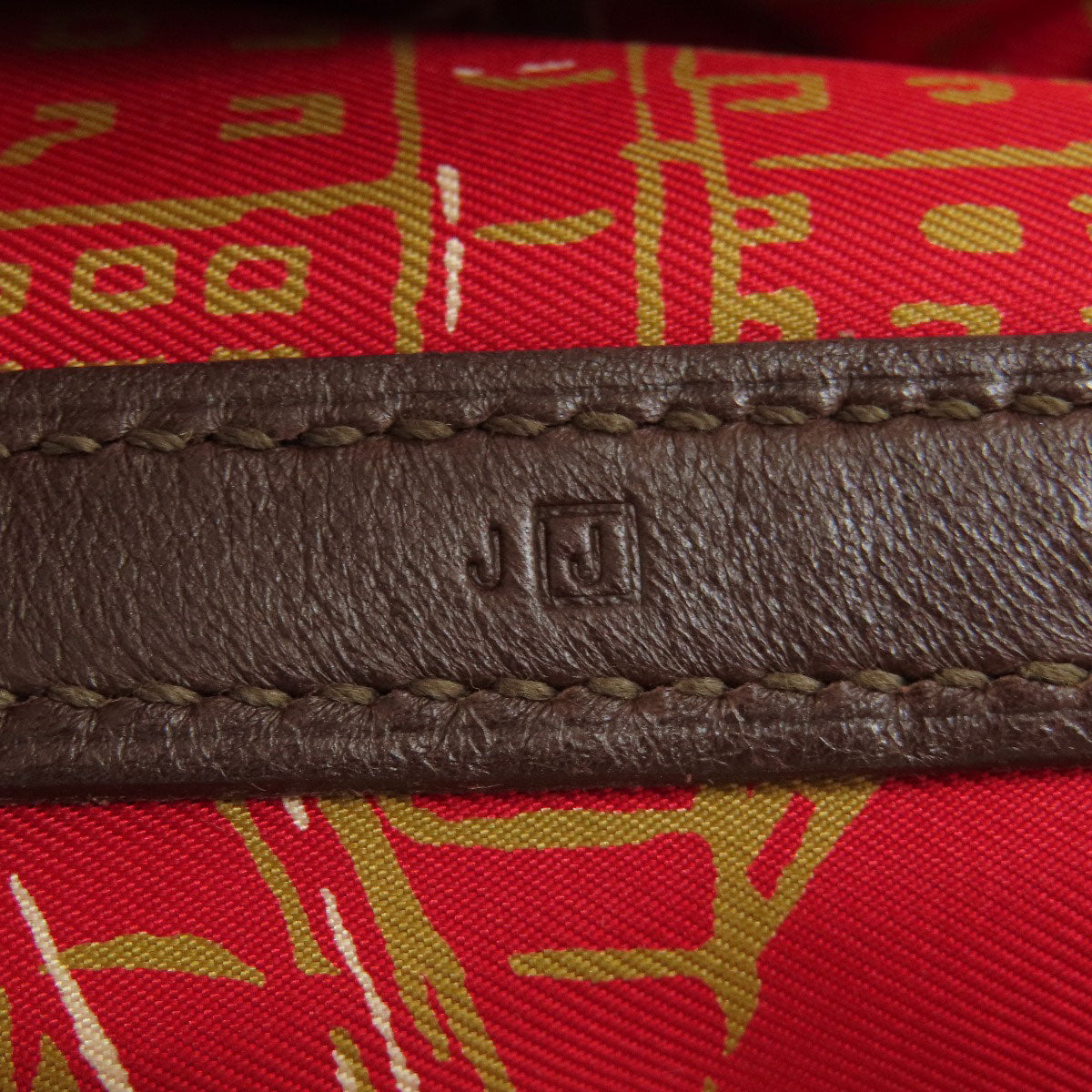 HERMES Tote Bag Swift Brown Garden Party TPM Brown Women Used