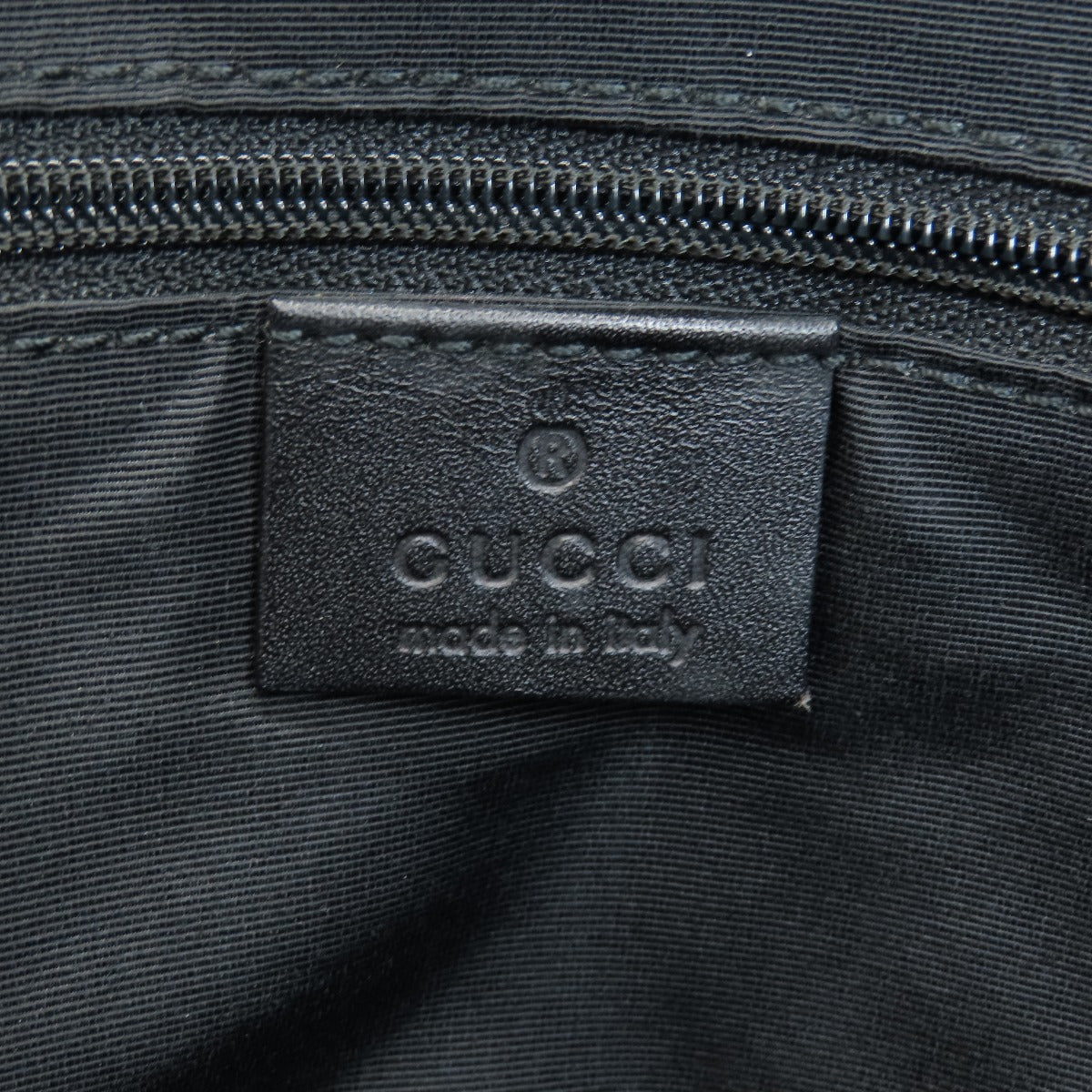 GUCCI Tote Bag 90677 canvas black GG pattern Women Used