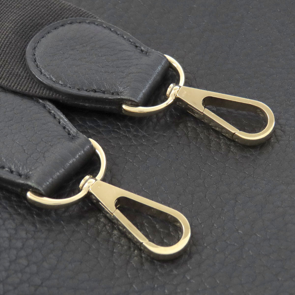 HERMES Shoulder Bag Ardenne black Evelyn GM Gold Metal Women Used