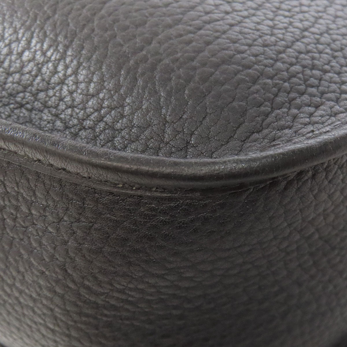 HERMES Shoulder Bag Ardenne black Evelyn GM Gold Metal Women Used