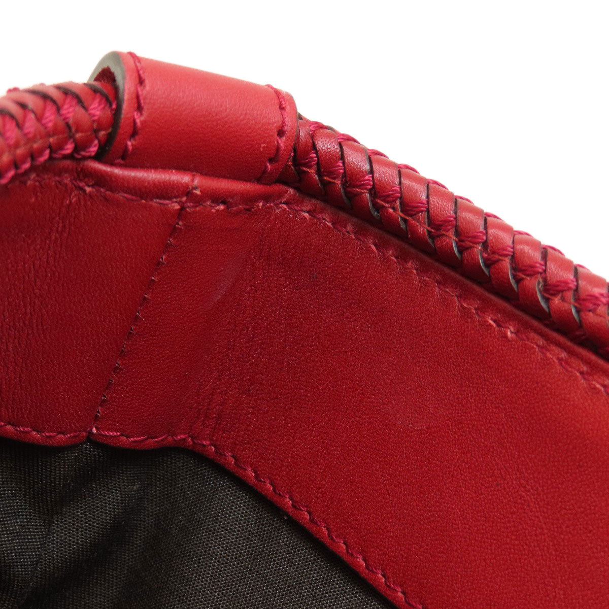 GUCCI Tote Bag 336660 leather Red outlet Women Used