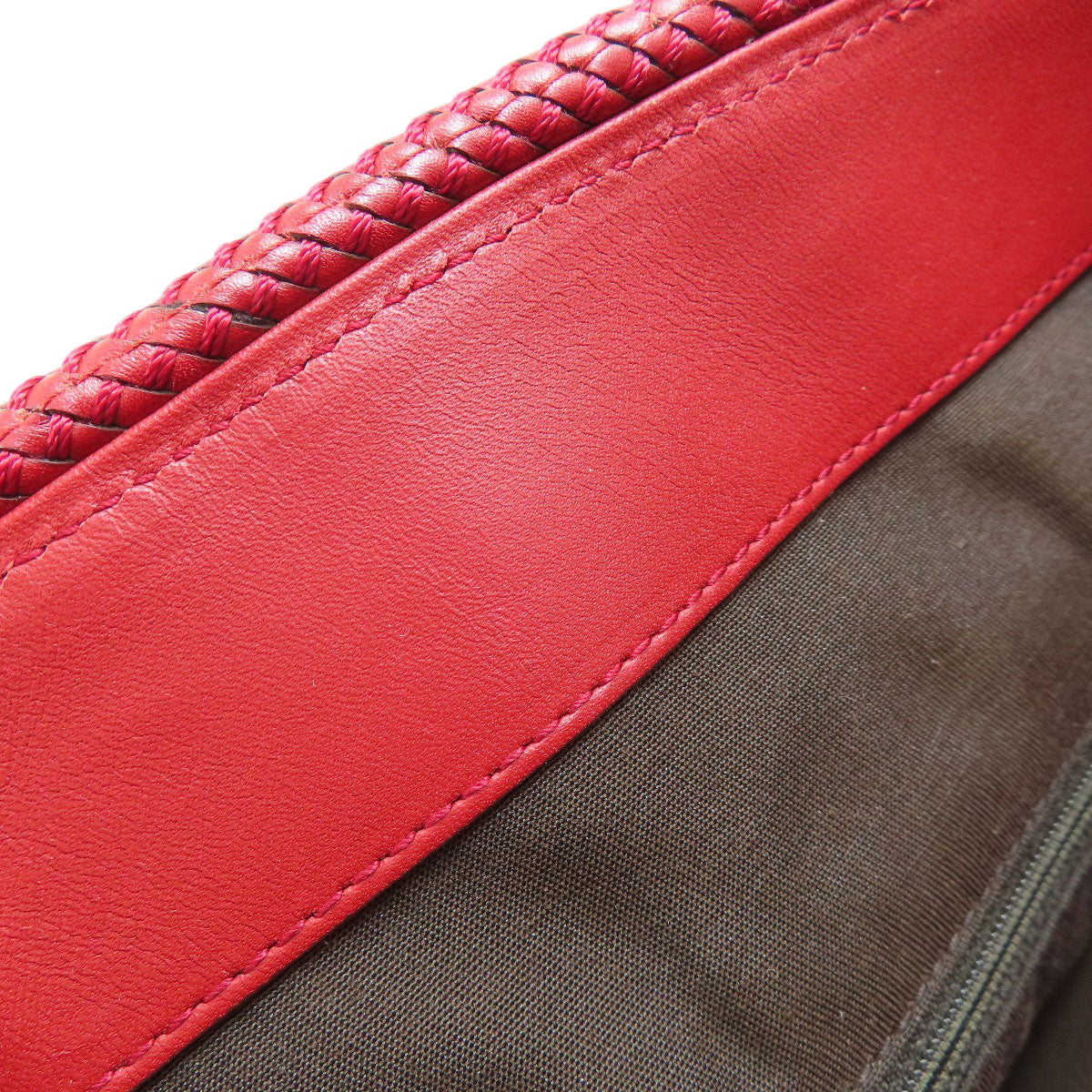 GUCCI Tote Bag 336660 leather Red outlet Women Used